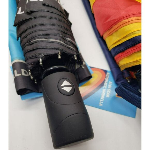 Aldi Gear Automatic Umbrella 2023, Multicolor Stripe, NWT, Merch Drip - Picture 10 of 10